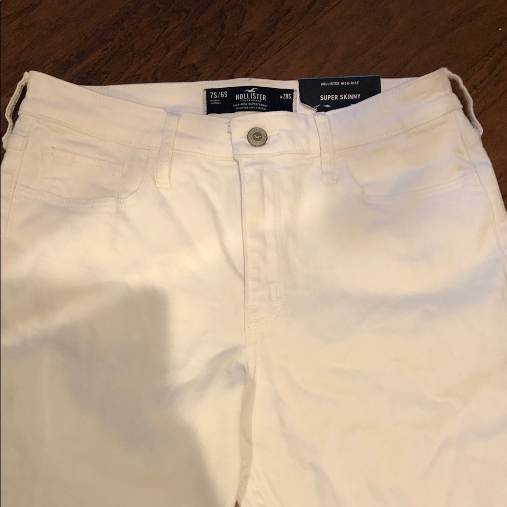 Hollister White Super Skinny Women's Jeans